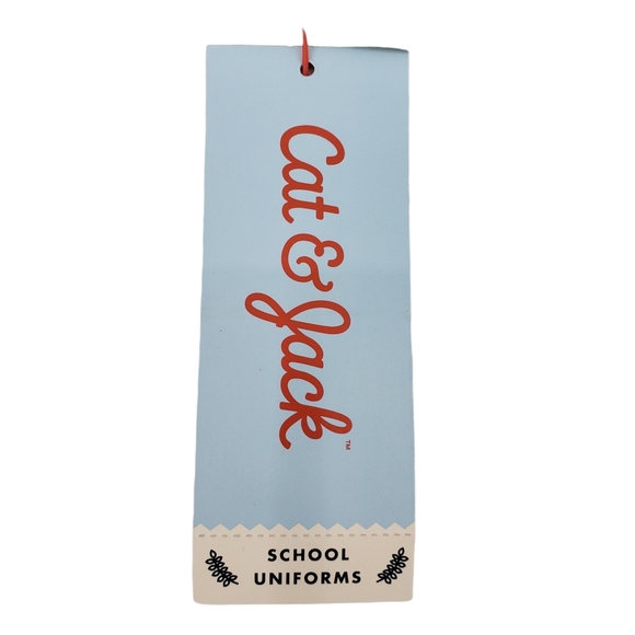 NWT Cat & Jack Boys School Uniform Pants Size 10 Husky  Four Pack Blue And Khaki - Picture 10 of 11